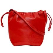 Pre-owned Fabric shoulder-bags Loewe Pre-owned , Red , Dames