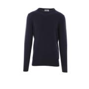 Blauwe Cashmere Trui Lardini , Blue , Heren