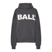 Coole Hammer Hoodie Sweatshirt Zwart Ball , Black , Dames