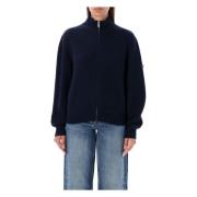 Donkerblauwe Gebreide Jana Cardigan A.p.c. , Blue , Dames