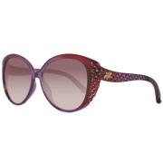 Paarse Dames Zonnebril Swarovski , Purple , Dames