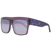 Paarse acetaat dameszonnebril Swarovski , Purple , Dames