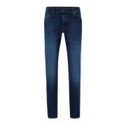 Regular Fit Heren Jeans Hugo Boss , Blue , Heren