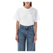 Witzwart Body T-shirt Topwear Aw24 Coperni , White , Dames