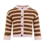 Roze Gummy Cardigan Marni , Multicolor , Dames