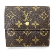 Pre-owned Canvas wallets Louis Vuitton Vintage , Brown , Dames