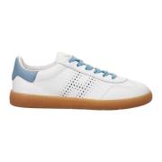 Witte Platte Schoenen Hogan , White , Dames