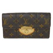 Pre-owned Canvas wallets Louis Vuitton Vintage , Brown , Dames