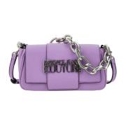 Stijlvolle Tassen Collectie Versace Jeans Couture , Purple , Dames