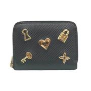 Pre-owned Fabric wallets Louis Vuitton Vintage , Black , Dames