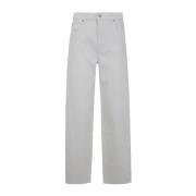 Curvilinear Jeans 7 For All Mankind , White , Dames