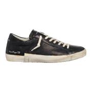 Vintage Distressed Sneakers Philippe Model , Black , Heren