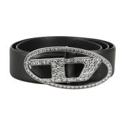 Stijlvolle Strass Armband Diesel , Black , Dames