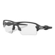 Verlooplens Zonnebril Zwarte Frame Oakley , Black , Unisex