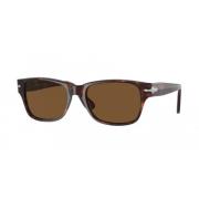 Klassieke zonnebril met bruine lenzen Persol , Brown , Heren