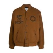 Varsity Bomber Jacks Carhartt Wip , Brown , Heren