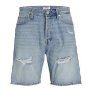 Vintage Bermuda Shorts Jack & Jones , Blue , Heren