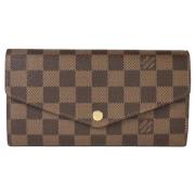 Pre-owned Canvas wallets Louis Vuitton Vintage , Brown , Dames