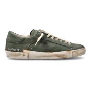 Groene Tennis Sneakers Heritage 78 Evolutie Philippe Model , Green , H...