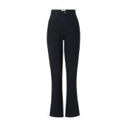 Dames Straight Leg Jeans Calvin Klein , Black , Dames
