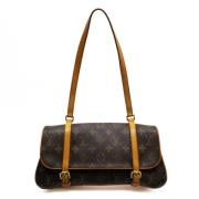 Pre-owned Canvas louis-vuitton-bags Louis Vuitton Vintage , Brown , Da...