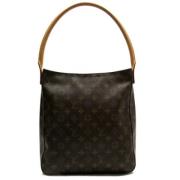 Pre-owned Canvas louis-vuitton-bags Louis Vuitton Vintage , Brown , Da...