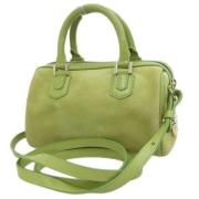 Pre-owned Fabric handbags Armani Pre-owned , Green , Dames