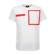 Heren Bismark T-shirt Afterlabel , White , Heren