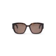 Zonnebril Alexander McQueen , Brown , Dames