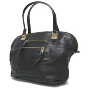 Pre-owned Leather totes Chloé Pre-owned , Black , Dames