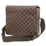 Pre-owned Fabric shoulder-bags Louis Vuitton Vintage , Brown , Dames