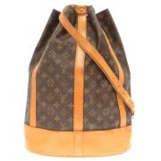 Pre-owned Canvas shoulder-bags Louis Vuitton Vintage , Brown , Dames