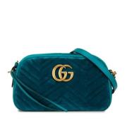 Pre-owned Fabric gucci-bags Gucci Vintage , Blue , Dames