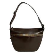 Pre-owned Fabric shoulder-bags Burberry Vintage , Brown , Dames