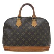 Pre-owned Fabric louis-vuitton-bags Louis Vuitton Vintage , Brown , Da...