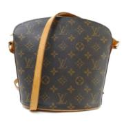 Pre-owned Canvas shoulder-bags Louis Vuitton Vintage , Brown , Dames