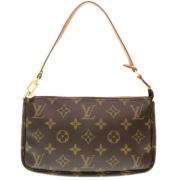 Pre-owned Canvas louis-vuitton-bags Louis Vuitton Vintage , Brown , Da...