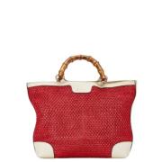 Pre-owned Fabric gucci-bags Gucci Vintage , Red , Dames