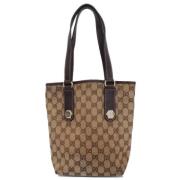 Pre-owned Fabric gucci-bags Gucci Vintage , Brown , Dames