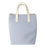 Pre-owned Fabric totes Bvlgari Vintage , Blue , Dames