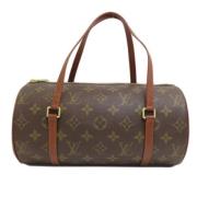 Pre-owned Canvas louis-vuitton-bags Louis Vuitton Vintage , Brown , Da...