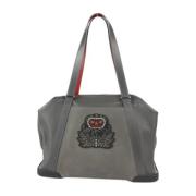 Pre-owned Leather shoulder-bags Christian Louboutin Pre-owned , Gray ,...