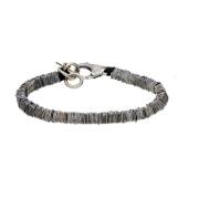 925 Zilveren Armband Goti , Gray , Dames