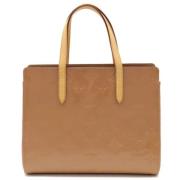 Pre-owned Fabric louis-vuitton-bags Louis Vuitton Vintage , Beige , Da...