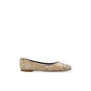 Leren balletflats Marcie Chloé , Beige , Dames