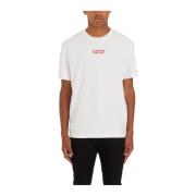 Katoenen Regular Fit T-Shirt Dsquared2 , White , Heren