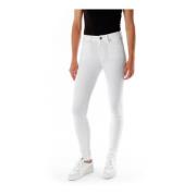 Luzien Skinny Fit Highwaist Jeans Replay , White , Dames