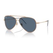 Aviator Reverse Zonnebril Metal Collectie Ray-Ban , Yellow , Heren