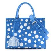 Pre-owned Fabric louis-vuitton-bags Louis Vuitton Vintage , Blue , Dam...