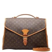 Pre-owned Fabric louis-vuitton-bags Louis Vuitton Vintage , Brown , Da...